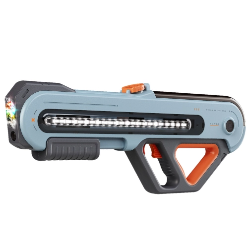 Large Gun Rifle W12 Electric Water LED Gray 60cm