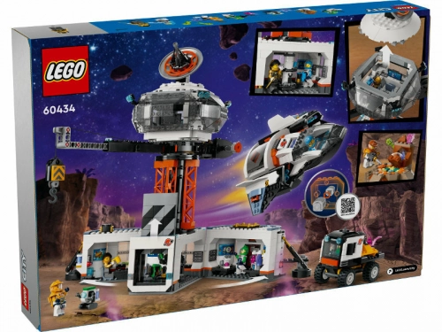LEGO CITY Space Station 1422 Elements 60434