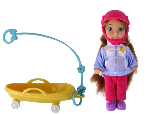 Lelle Anlily ar meitu un kamaniņām