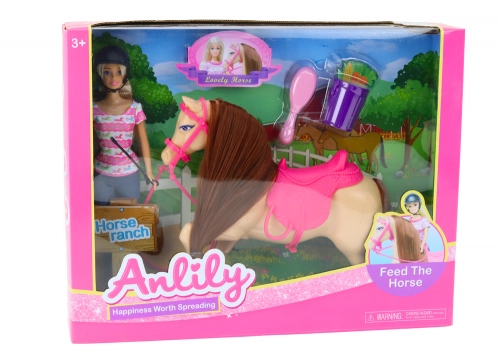 Кукла Anlily Jockey Horse Accessories