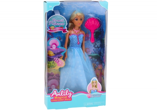 Кукла Anlily Mermaid Princess Blue