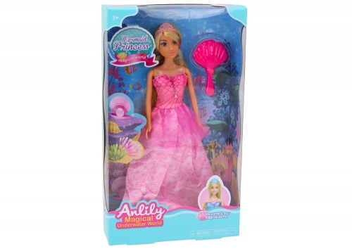 Кукла Anlily Mermaid Princess Pink