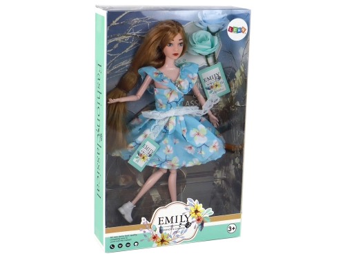 Кукла Emily Blue Flower Dress