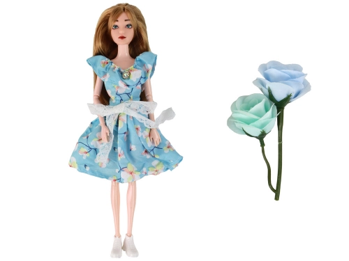 Кукла Emily Blue Flower Dress