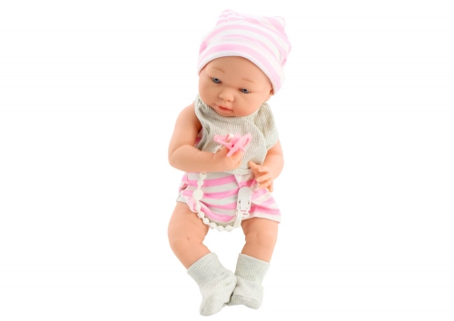 Lelles mazulis ar knupi 42 cm Pink