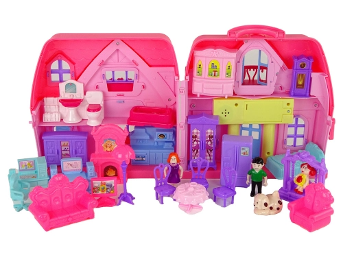 Кукольный доми Cottage Pink