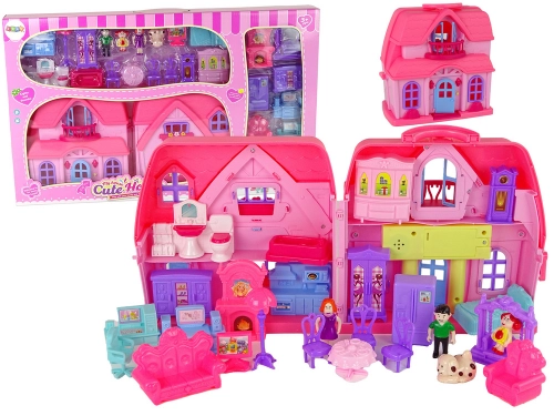 Кукольный доми Cottage Pink