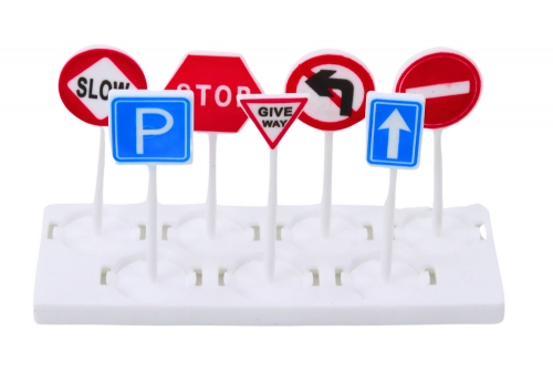 Lora Tow Truck Race Track 2in1 Lights Sounds Signs Cars Blue