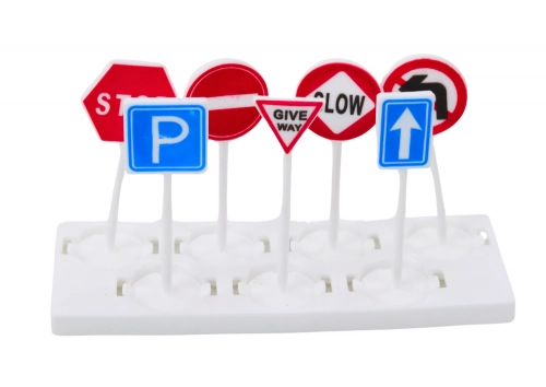 Lora Tow Truck Race Track 2in1 Lights Sounds Signs Cars Red