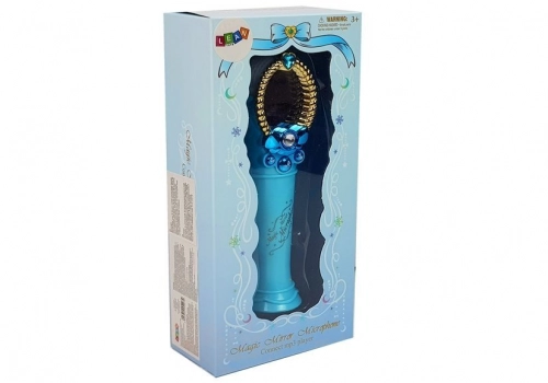 Magic Mirror With Microphone Blue USB Light