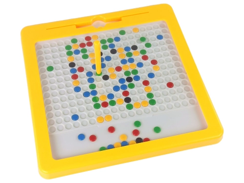 Magnetic Board 100 Yellow Beads