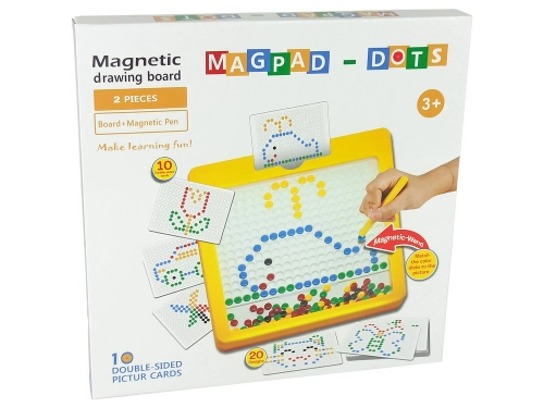 Magnetic Board 100 Yellow Beads