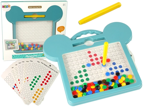 Magnetic Board Shapes Pictures Beads Drawing Cards