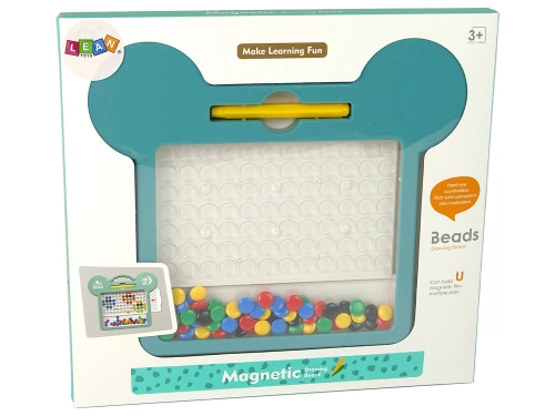 Magnetic Board Shapes Pictures Beads Drawing Cards