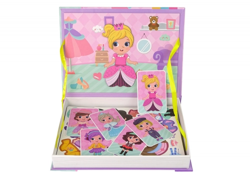 Magnetic Jigsaw Puzzle Book Dress-up Costumes