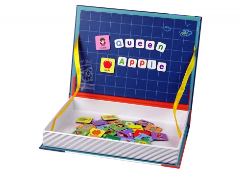Magnetic Puzzle Book English Alphabet Pictures