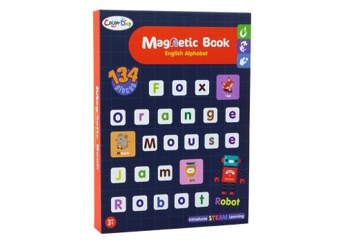 Magnetic Puzzle Book English Alphabet Pictures