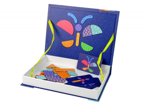 Magnetic Puzzle Book Shapes Cards