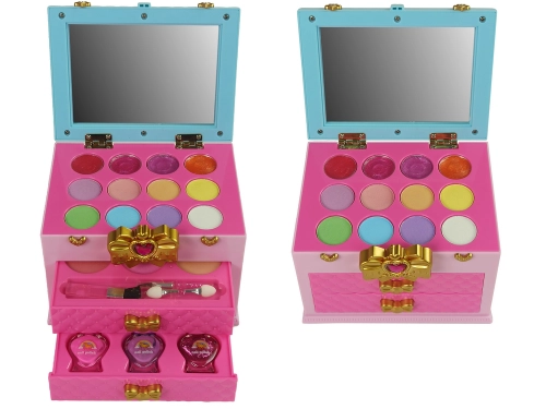 Make-up Beauty Set Toilet Casket Pink Cardboard