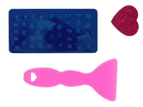 Makeup and Nail Set in Suitcase Pink