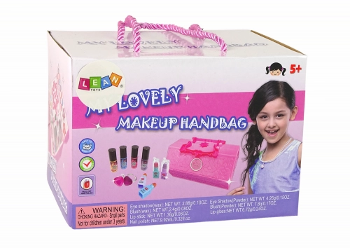 Makeup Bag Set Pink Eyeshadows.