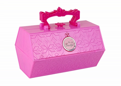 Makeup Bag Set Pink Eyeshadows.