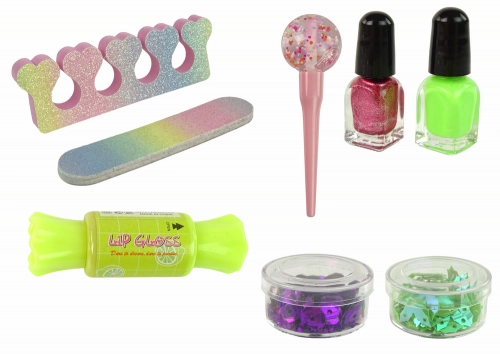 Makeup Set Nail Decoration Candy 9pcs.