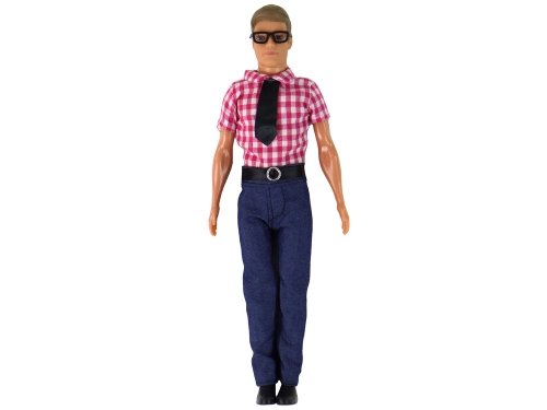 Male Kevin Doll In Formal Wear Moveable Hands Legs Head Red