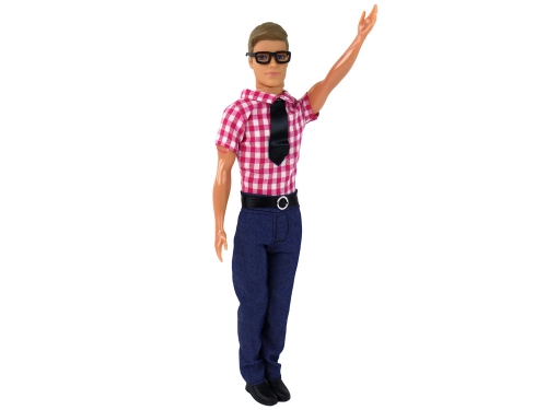 Male Kevin Doll In Formal Wear Moveable Hands Legs Head Red