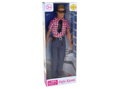 Male Kevin Doll In Formal Wear Moveable Hands Legs Head Red