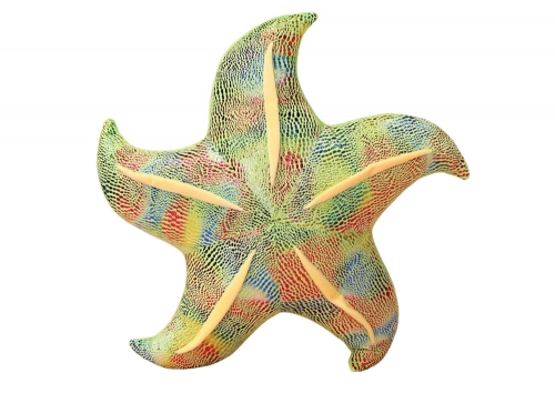 Mascot Plush Starfish Green Pillow 20 cm