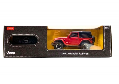 Mašīna ar pulti JEEP Wrangler JL Rubicon Red
