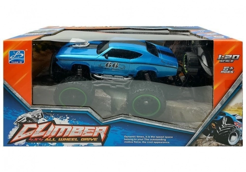 Mašīna ar pulti Off-road Blue