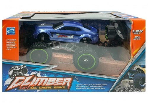 Mašīna ar pulti Off-road Blue
