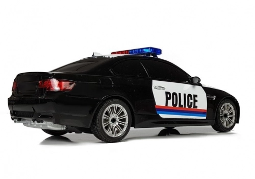 Mašīna ar pulti Police 1:18 White