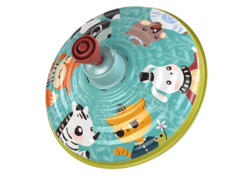 Metal Spinning Top Animals Toy Traditional