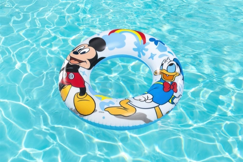 Mickey Mouse Inflatable Swimming Ring 56 cm Bestway 91004