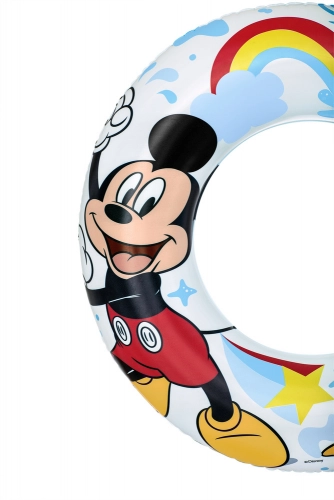 Mickey Mouse Inflatable Swimming Ring 56 cm Bestway 91004