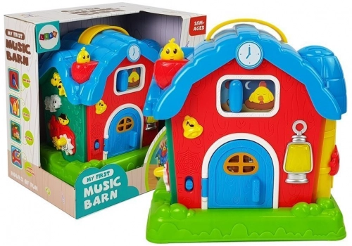 Music Barn Animals Farm Sounds Music Red