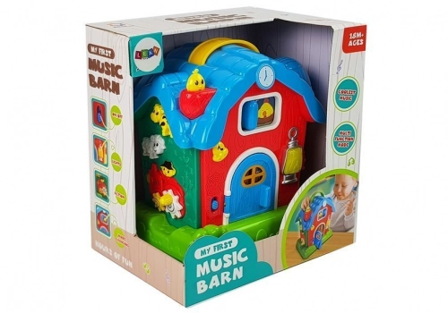 Music Barn Animals Farm Sounds Music Red