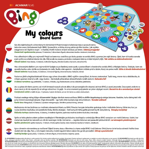 My colours Bing Trefl 02256 game
