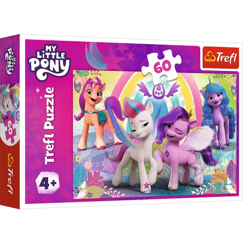My Little Pony Puzzle 60 pcs. In the world of friendship Trefl 17390
