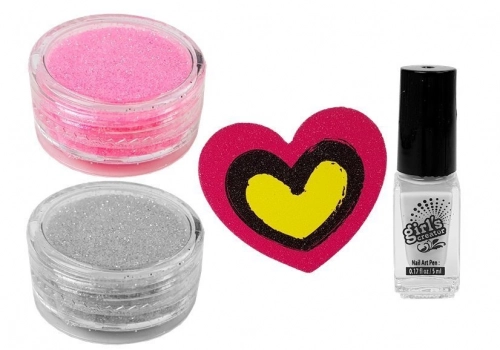 Nail Painting Set Dispenser Glitter Nail Lacquer