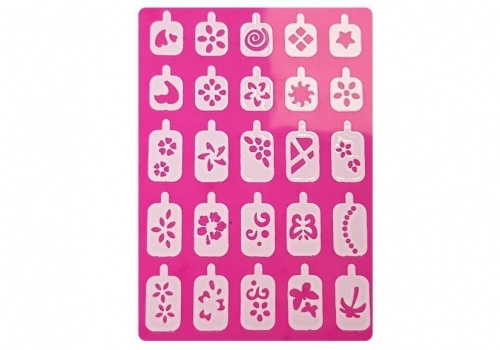 Nail Painting Set Dispenser Glitter Nail Lacquer