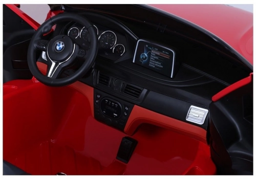 Divvietīgs bērnu elektromobilis BMW X6M Red