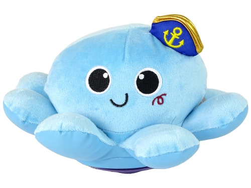 Octopus Mascot Lights Sounds Blue