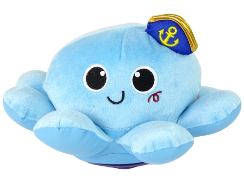 Octopus Mascot Lights Sounds Blue
