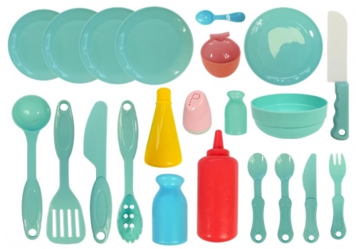 Orange kitchen for children 93.5 cm
