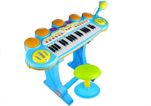 Organ Pianinko Keyboard Percussion Stool