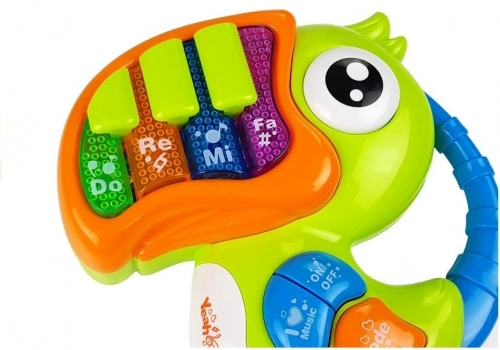Parrot Piano Educational Early Learning Green